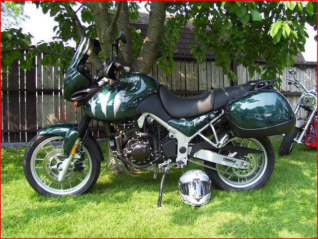 triumph tiger 955i off road
