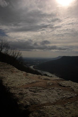 sky sun mountain wall clouds river point tennessee lookout valley raccoon signal