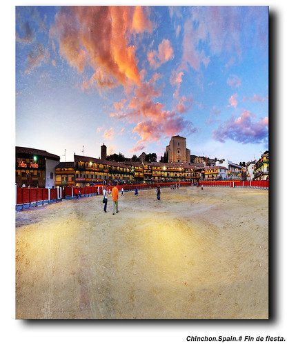 madrid sunset panorama festival fight spain fiesta bull arena chinchon abigfave platinumphoto colourartaward goldstaraward