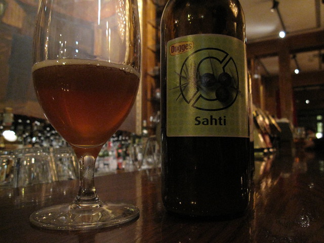 Sahti, Finnish beer, in professional version