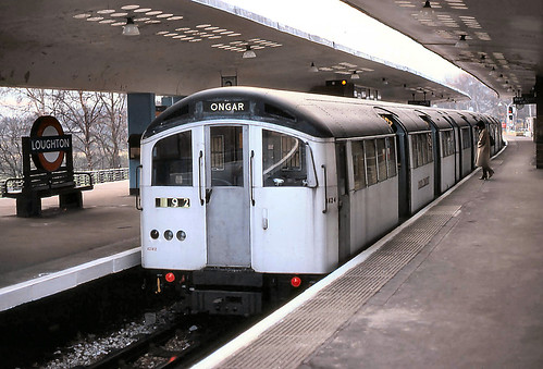 1962 Tube Stock at Loughton