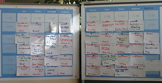 BarCamp Munich 2008, Sessionplanung für 11.10.2008