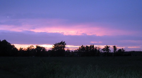 sunset field newjersey dusk atlanticcounty