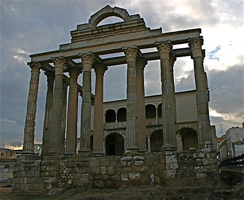 españa temple romano badajoz diana provincia 2008 templo mérida extremadura
