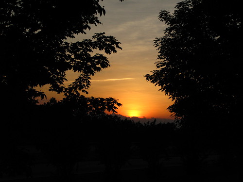 sunset evening picnic g7 may24th2008 appalachianfoothillsparkway