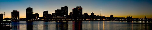 city sunset panorama skyline twilight louisiana dusk neworleans olympus nola zuiko bigeasy oly worldwidepanorama e510 zd 1454mm
