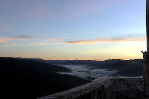 california fog timelapse video kerncounty morningsunrise 5000ft rollingclouds kerncanyon greenhornmountains oakflatlookouttower