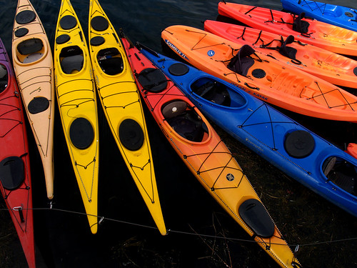Kayaks for rent in Rockport, Massachusetts