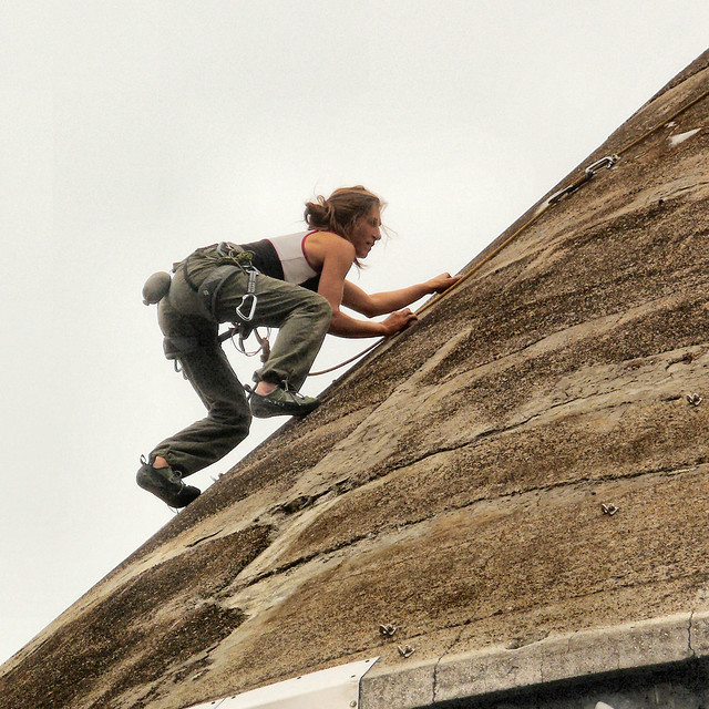 roof-climbing