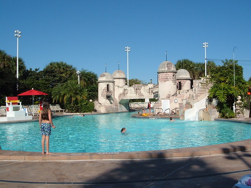Pool at Walt Disney World Caribbean Beach Club Resort