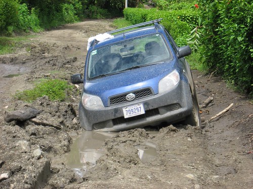 car costarica mud stuck