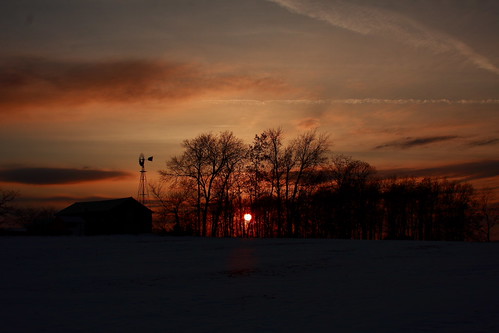 winter sunset sun nature wisconsin canon