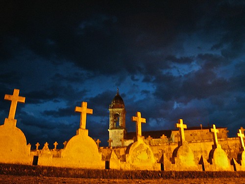 church graveyard spain europe flickr crucifix padron ixus850is caminoportuguese