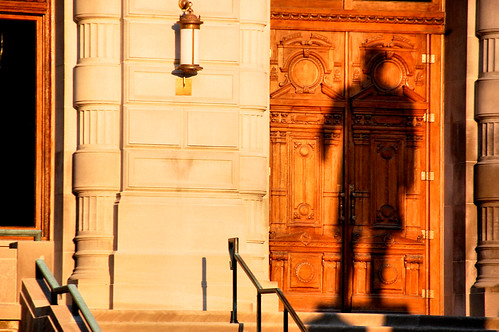 shadow history statue sunrise photo indianapolis indiana historicplace