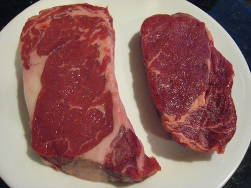 grass fed, beef, ribeye, steak, grain fed IMG_5750