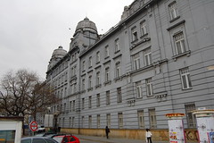 Grey building