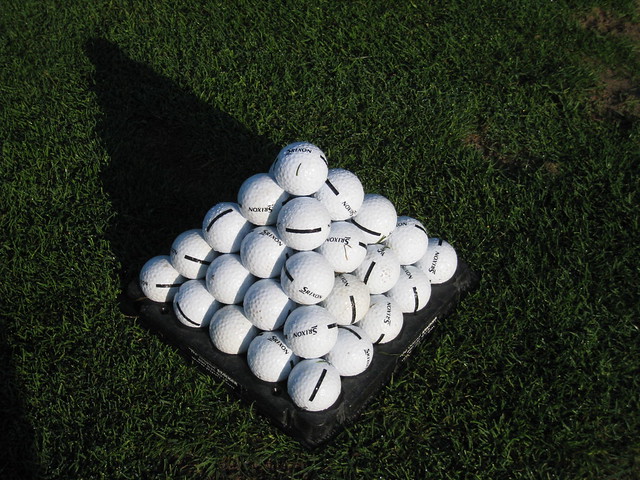 Golf ball pyramid
