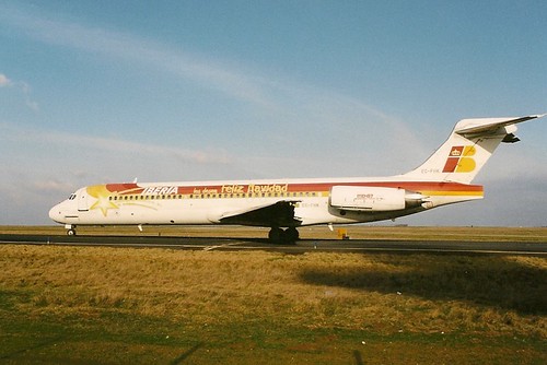 Iberia MD87 EC-FHK