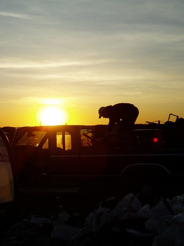 sunset truck garbage winnipeg