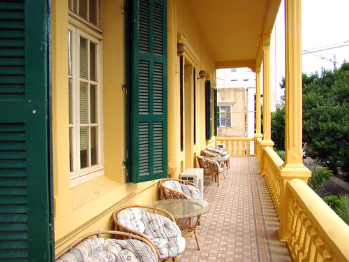Ifpo-Beyrouth, Pavillon G, la terrasse des Etudes contemporaines