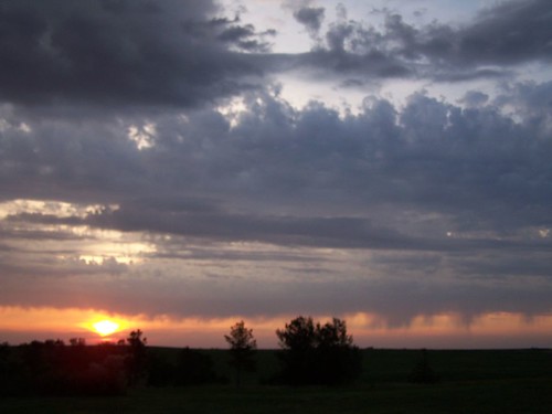 sky clouds sunrise northdakota