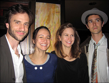Photo of Katherine Waterston  & her Brother  James Waterston