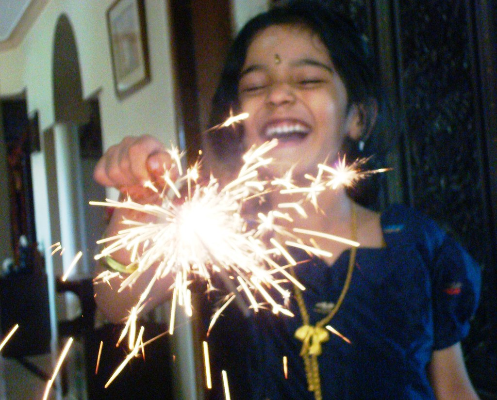 SPARKLES BRING OUT LIGHT AND LAUGHTER,  - HAPPY DIWALI