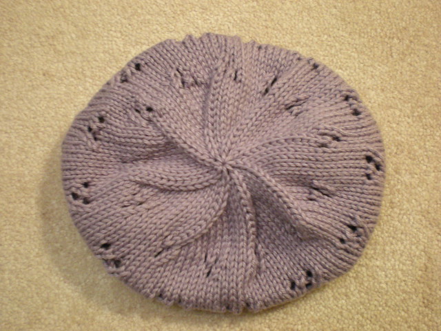 Seed Stitch Chemo Hat in Merino 5 superwash - free hat knitting