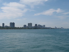 Northern stretch of Lincoln Park from North Avenue beach