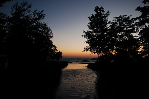 sunset ontario canada beach creek geotagged hillsboro geo:lon=82088814 geo:lat=43116586