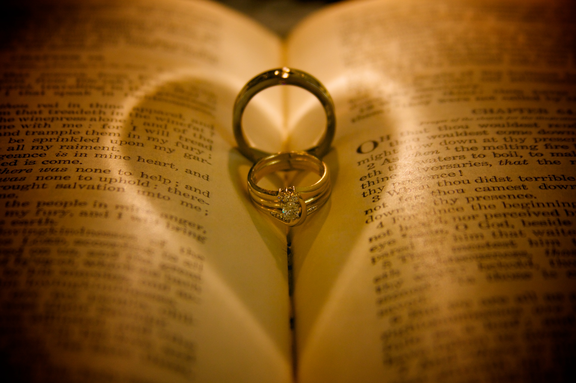 Wedding rings in bible