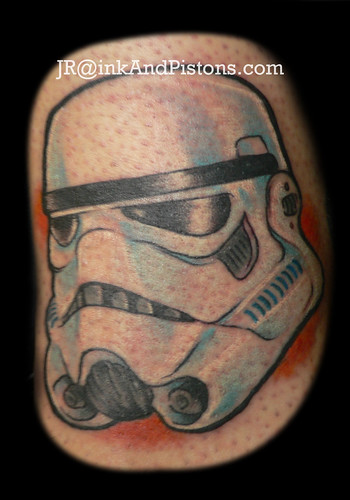 stormtrooper helmet tattoo