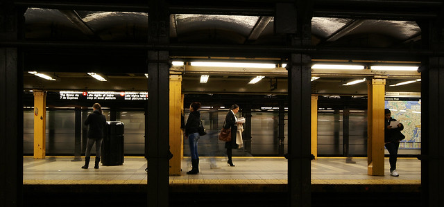 New York City Subway Triptych