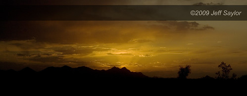 sunset arizona sky cloud mountains canon desert xti 400d jeffsaylor