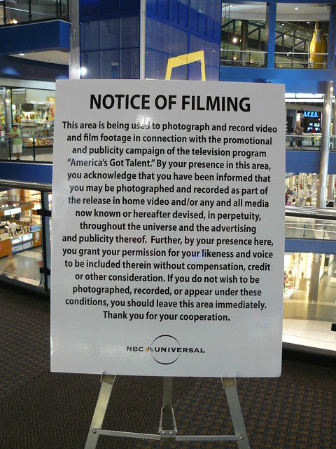P1130294 Notice of Filming | Flickr - Photo Sharing!