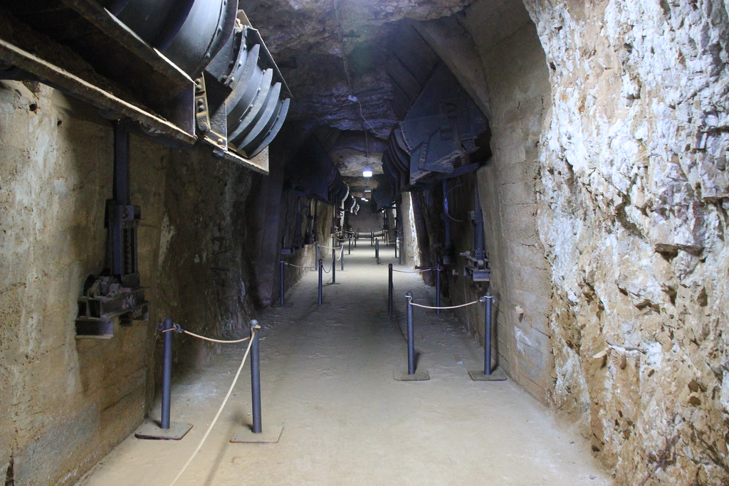 Porto Flavia lower tunnel