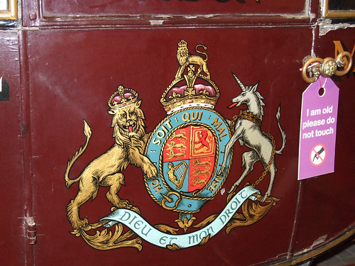 Royal Mail Coach - Coat of Arms detail