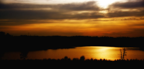 sunset sky cloud lake water evening spring sweden tokina solnedgång sjö lerum nääs kväll atx242af canon5dmarkii