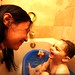 kidding around in the baby bath    MG 2932