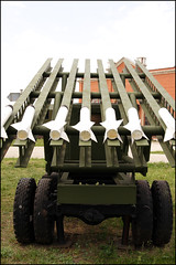 BM-13 'Katyusha' replica.
