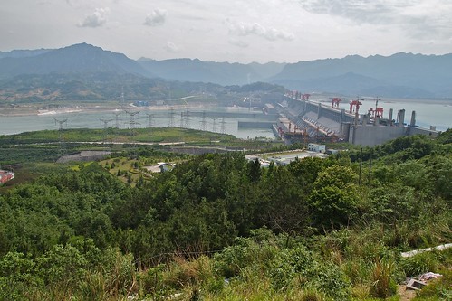 china river three dam yangtze gorges hubei yichang hydropower
