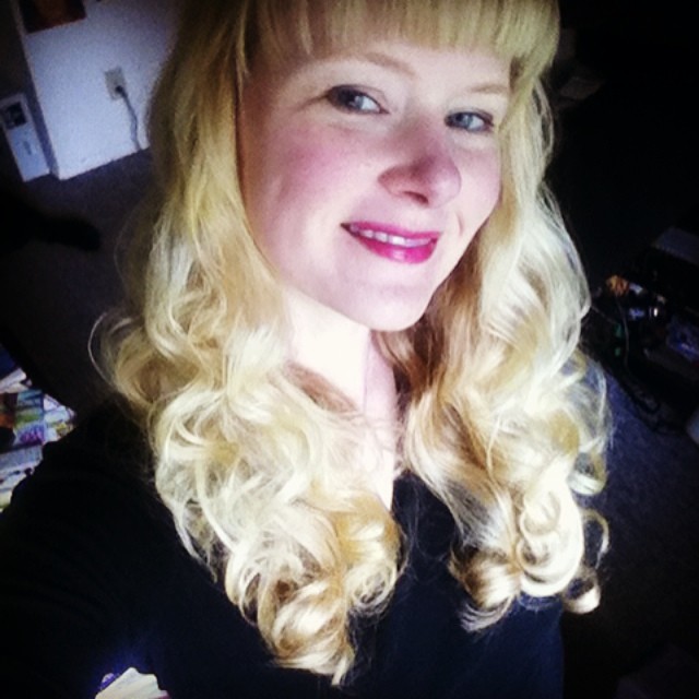 Two perms + sleeping with soft rollers = the curls of my dreeeeams!