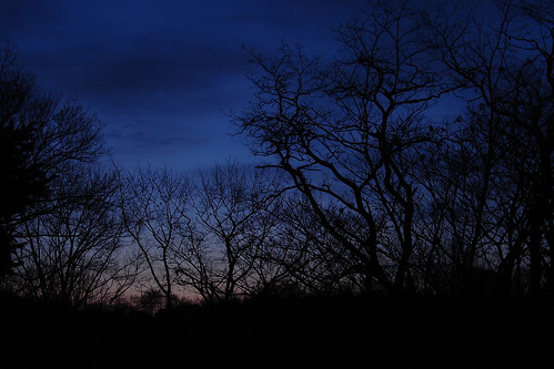 blue trees sunset sky pennsylvania coraopolis
