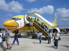 Nok Air plane to Krabi