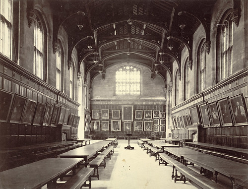 Oxford. Christ Church College, Dining Hall