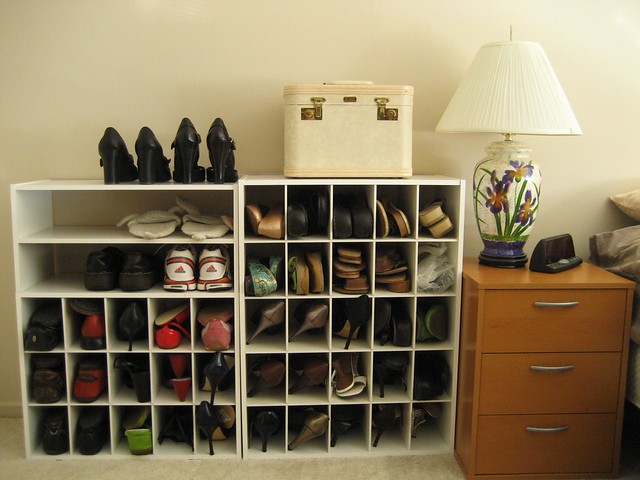 organized shoes