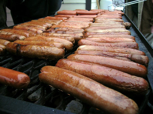 hotdog yummy barbecue weiner polarbearswim