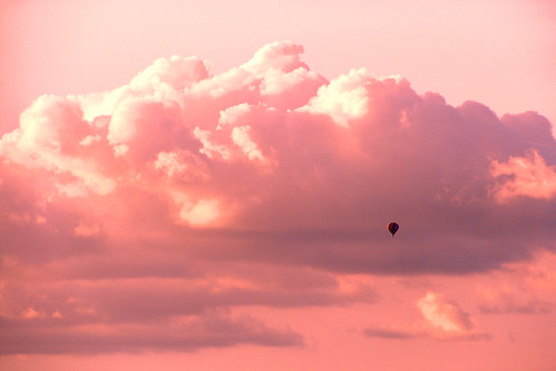 pink sunset sky fly baloon balão céu cielo balone digitalcameraclub