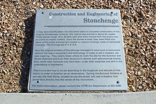 texas tx odessa stonehenge utpb odessastonehenge