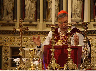 Cardinal Pell offers Mass in the Oxford Oratory